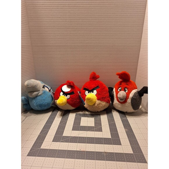 Angry Birds  Jewel Red Pedro Plush Lot Do not Work - Picture 1 of 10